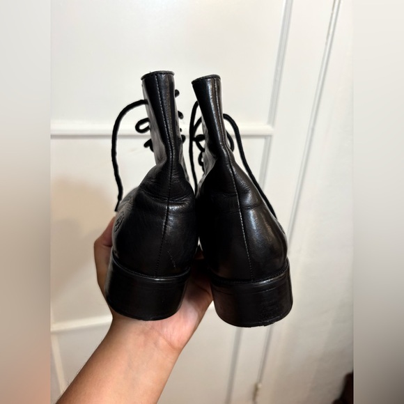 Arita black leather boots - Picture 4 of 10